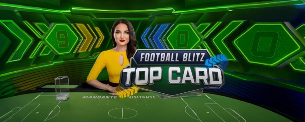 the 100 Futebol Blitz Cartão Top ao Vivo